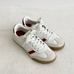 Skechers Zinger Retro Rockers Sneakers White Red Navy Size 8.5